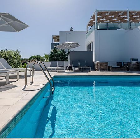 Asteria Pearl Villa 2 With Rooftop Jacuzzi Τιγκάκι Εξωτερικό φωτογραφία