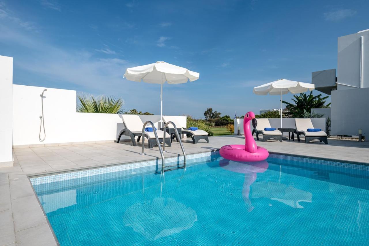 Asteria Pearl Villa 2 With Rooftop Jacuzzi Τιγκάκι Εξωτερικό φωτογραφία